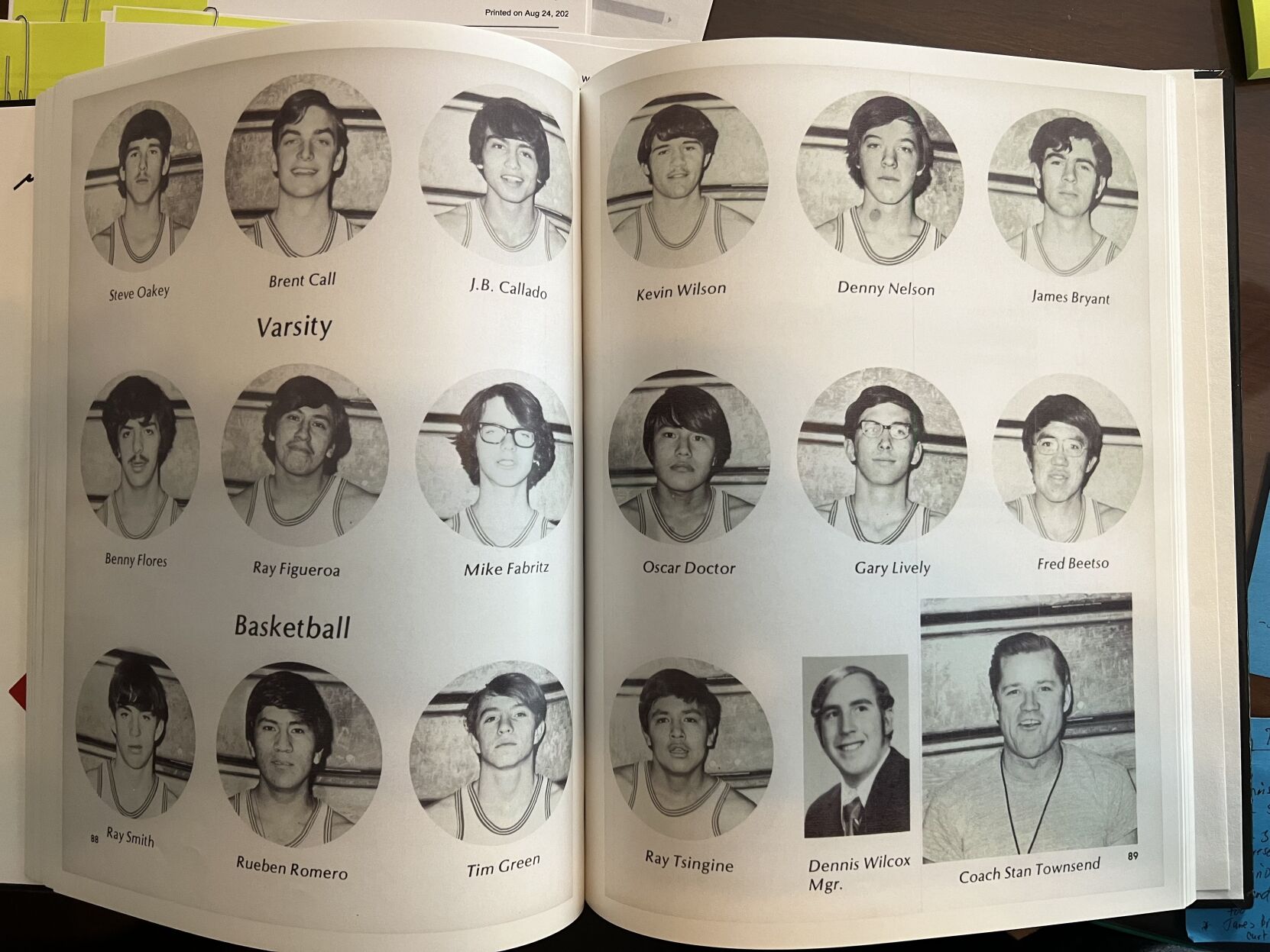 1973 Coconino basketball team